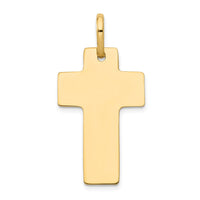 Load image into Gallery viewer, 14k Polished Cross Charm
