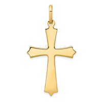 Load image into Gallery viewer, 14k Polished Cross Pendant
