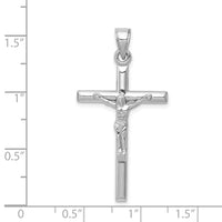 Load image into Gallery viewer, 14k White Gold Crucifix Pendant
