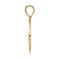 Load image into Gallery viewer, 14K Fancy Filigree / Diamond Cut Charm
