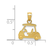 Load image into Gallery viewer, 14k Golf Cart Charm
