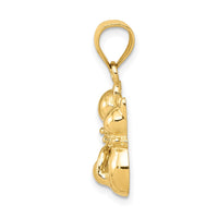 Load image into Gallery viewer, 14K Cat Pendant
