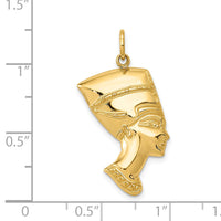 Load image into Gallery viewer, 14k Nefertiti Charm
