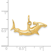 Load image into Gallery viewer, 14k Hammerhead Shark Charm

