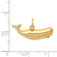 Load image into Gallery viewer, 14k Sperm Whale Charm
