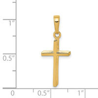 Load image into Gallery viewer, 14k Polished Cross Pendant
