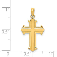 Load image into Gallery viewer, 14K Passion Cross Pendant
