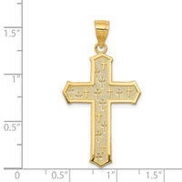 Load image into Gallery viewer, 14k Passion Cross Pendant
