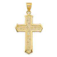 Load image into Gallery viewer, 14k Passion Cross Pendant
