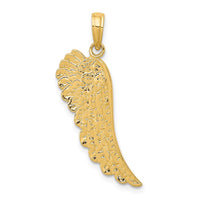 Load image into Gallery viewer, 14K Angel Wing Pendant
