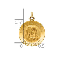 Load image into Gallery viewer, 14k Our Lady of Sorrows Medal Charm
