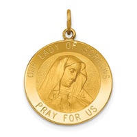 Load image into Gallery viewer, 14k Our Lady of Sorrows Medal Pendant
