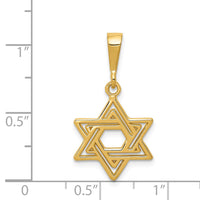 Load image into Gallery viewer, 14K Star of David Charm
