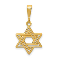 Load image into Gallery viewer, 14K Star of David Charm
