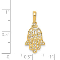 Load image into Gallery viewer, 14k Chamseh Pendant
