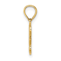 Load image into Gallery viewer, 14K Polished and Textured I HEART YOU Charm
