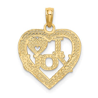 Load image into Gallery viewer, 14K I HEART YOU Charm
