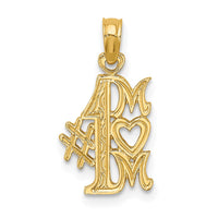 Load image into Gallery viewer, 14K #1 MOM Charm
