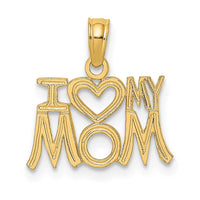 Load image into Gallery viewer, 14K I HEART MY MOM Charm
