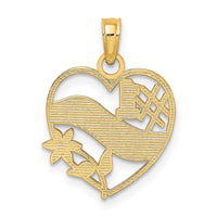 Load image into Gallery viewer, 14K #1 MOTHER in Heart Frame Charm
