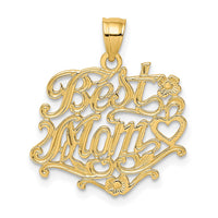 Load image into Gallery viewer, 14K BEST MOM Charm
