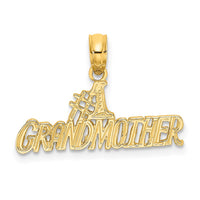 Load image into Gallery viewer, 14k  #1 GRANDMOTHER Charm
