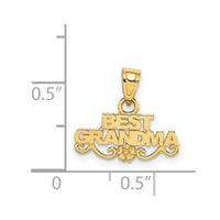 Load image into Gallery viewer, 14k BEST GRANDMA Pendant
