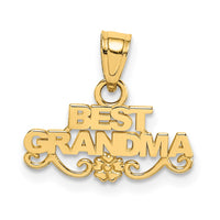 Load image into Gallery viewer, 14k BEST GRANDMA Pendant
