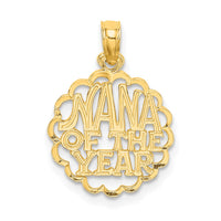Load image into Gallery viewer, 14K NANA OF THE YEAR  Charm
