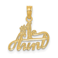 Load image into Gallery viewer, 14K #1 AUNT Charm
