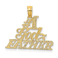 Load image into Gallery viewer, 14k #1 GODFATHER Charm
