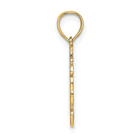 Load image into Gallery viewer, 14K Dressed Up Teddy Bear Charm
