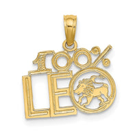 Load image into Gallery viewer, 14K 100% LEO Zodiac Charm
