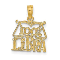 Load image into Gallery viewer, 14K 100% LIBRA Zodiac Charm
