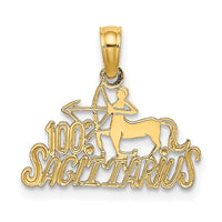Load image into Gallery viewer, 14K 100% SAGITTARIUS Zodiac Charm
