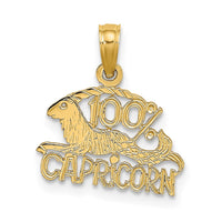 Load image into Gallery viewer, 14K 100% CAPRICORN Zodiac Charm
