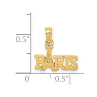 Load image into Gallery viewer, 14K PARIS With Eiffel Tower Pendant
