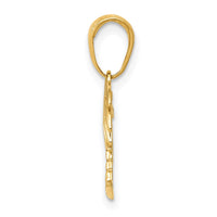 Load image into Gallery viewer, 14K Charleston Palm Tree with Moon Pendant
