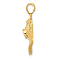 Load image into Gallery viewer, 14K Divers Helmet Pendant
