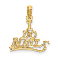 Load image into Gallery viewer, 14K I DO NAILS Charm
