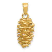 Load image into Gallery viewer, 14K 3-D Pinecone Pendant
