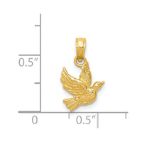 Load image into Gallery viewer, 14K Flying Dove Pendant
