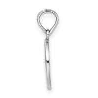 Load image into Gallery viewer, 14K White Gold Mini Fleur de Lis Charm
