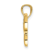 Load image into Gallery viewer, 14k w/Rhodium Diamond Cut Butterfly Pendant
