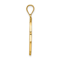 Load image into Gallery viewer, 14K Polished and Enameled Hamsa Pendant
