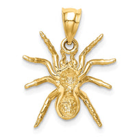 Load image into Gallery viewer, 14K Polished Spider Pendant
