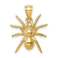 Load image into Gallery viewer, 14K Polished Spider Pendant
