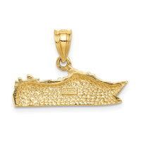 Load image into Gallery viewer, 14K Polished Cruse Ship Pendant

