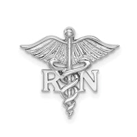 Load image into Gallery viewer, 14K White Polished RN Medical Chain Slide
