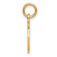 Load image into Gallery viewer, 14k Baptism Spanish Recuerdo Del Bautismo on Back Charm
